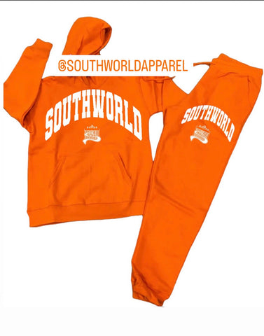 Southworld Orange University Joggers