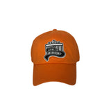 Southworld orange dad cap