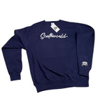 SOUTHWORLD NAVY BLUE SWEATSHIRT